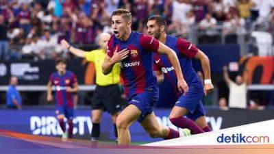 Ferran Torres - Fermin Lopez, Talenta Berikutnya dari La Masia untuk Barcelona - sport.detik.com