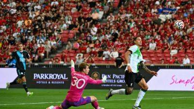 Jurgen Klopp - Wilfred Ndidi - Caoimhin Kelleher - Darwin Núñez - Liverpool fire four past Leicester in Singapore friendly - channelnewsasia.com - Britain - Germany - Nigeria - Singapore