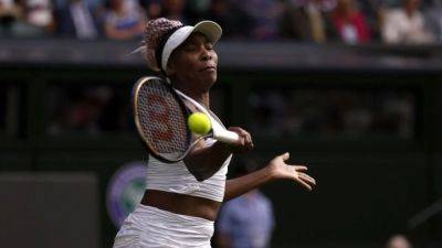 Venus's record 24th Wimbledon ends at first hurdle