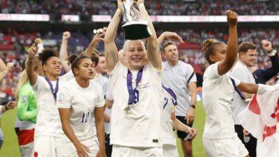 Aston Villa - Leah Williamson - Fran Kirby - Bethany England - Tottenham Hotspur - Beth Mead - Billie Jean - Rachel Daly - Lionesses embracing World Cup pressure that comes with being Euro champions - channelnewsasia.com - Germany - Australia - Haiti
