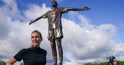 Former Man City star Jill Scott gets a statue in her honour