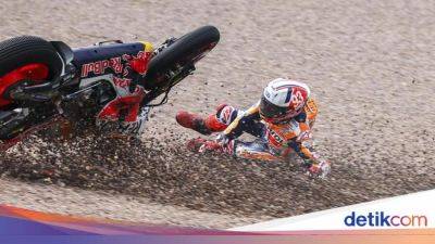 Marc Marquez 'Juara' Crash di MotoGP 2023