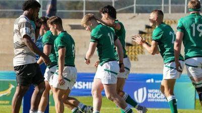 Ireland book U20 semi-final after win against Fiji
