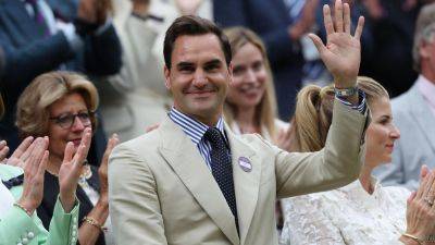 Roger Federer a 'class act' who 'took Wimbledon to the next level' says Mats Wilander at special ceremony