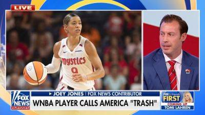 WNBA player shredded after calling America 'trash' ahead of July 4th: 'Quintessential Gen Z-er'