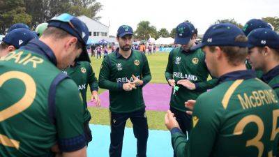 Paul Stirling - Curtis Campher - Andrew Balbirnie - Mark Adair - Andy Macbrine - George Dockrell - Barry Maccarthy - Harry Tector - Andrew Balbirnie relinquishes captaincy after Ireland win - rte.ie - Ireland - Nepal