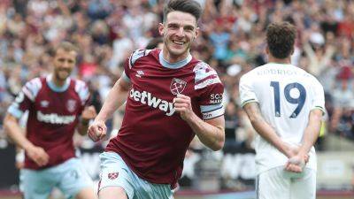 Declan Rice set for Arsenal medical after fee agreed with West Ham - report