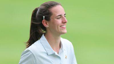 Caitlin Clark - Zach Johnson - Iowa hoop star Caitlin Clark tees it up at John Deere Pro-Am - ESPN - espn.com - state Iowa - state Illinois