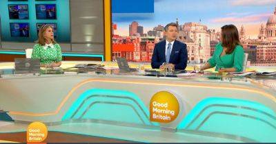 Kate Garraway asks 'shall I just go?' as she suffers blunder live on Good Morning Britain