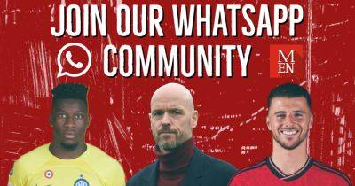 Sign up for free Manchester United transfer updates from the MEN on WhatsApp