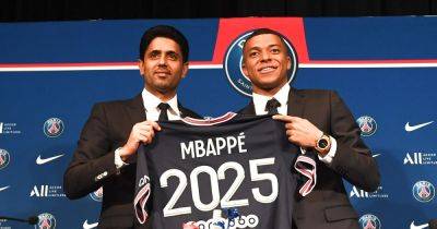PSG issue defiant update on Kylian Mbappe's future amid tenuous Manchester United transfer links