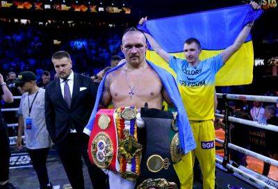 Oleksandr Usyk to defend heavyweight titles against Britain's Daniel Dubois