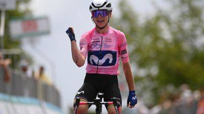 Annemiek Van-Vleuten - Giro d'Italia Donne 2023: Annemiek Van Vleuten wins Stage 7 with classy attack to extend lead in pink - eurosport.com - Spain - Italy - Israel