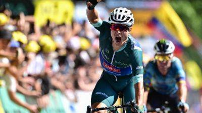 Philipsen denies veteran Cavendish a Tour de France record with stage seven win
