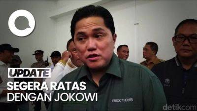 Erick Thohir - PSSI Ajukan 8 Lapangan Prioritas ke FIFA untuk Piala Dunia U-17 - sport.detik.com
