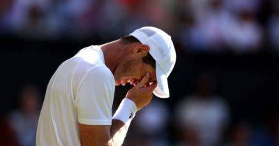 Andy Murray’s Wimbledon hopes over after five-set epic with Stefanos Tsitsipas