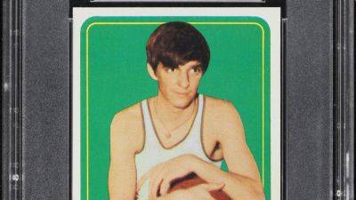 Bill Russell - Mint 1970 Pete Maravich 'tall boy' basketball card nets $552K - ESPN - espn.com
