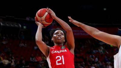 Canada to face U.S. in FIBA Women's AmeriCup semifinals after win over Argentina - cbc.ca - Colombia - Argentina - Mexico - Canada - county Edwards - county Canadian