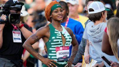 Sha'Carri Richardson wins 100m U.S. title 2 years after doping violation - ESPN - espn.com - county Hall - county Harrison - Jamaica - county Williams - county Scott - county Richardson - Jackson