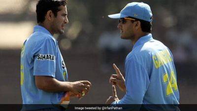 Steve Waugh - Sourav Ganguly - Irfan Pathan - "Never Knew We Look So Similar...": Irfan Pathan's Mischievous Reply On Sourav Ganguly's Post - sports.ndtv.com - Australia - India