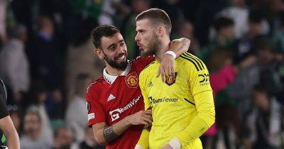 'You deserved to say goodbye' - Bruno Fernandes has say on David De Gea Manchester United exit