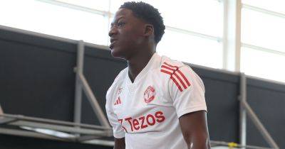 Kobbie Mainoo appears to get new Manchester United squad number as fans notice midfielder's big change