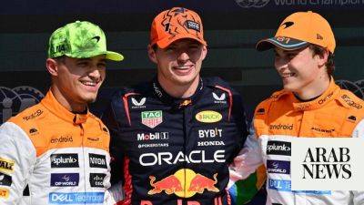 Max Verstappen nudges out Lando Norris in ‘crazy’ British Grand Prix qualifying
