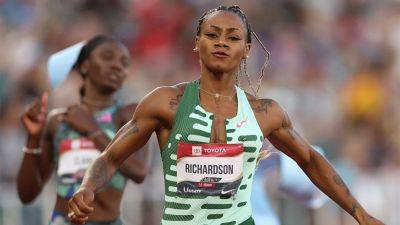 Sha’Carri Richardson wins 100 meters at US Championships two years after suspension