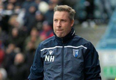 Reaction from Gillingham manager Neil Harris after a 4-0 pre-season win over Dover Athletic