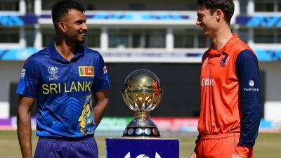 Dasun Shanaka - Scott Edwards - Bas De-Leede - Sri Lanka vs Netherlands ICC World Cup Qualifiers Final: Live Cricket Score And Updates - sports.ndtv.com - Netherlands - Scotland - India - Sri Lanka