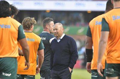 WATCH | 'Don't be a smart**** ': Eddie Jones snaps at SA journo after Bok bruising