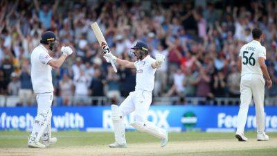 Harry Brook stars as England keep Ashes alive with three-wicket win over Australia at Headingley