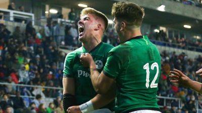 Richie Murphy - Murphy proud of composed Irish U20s as they reach final - rte.ie - South Africa - Ireland