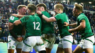 Ireland power past South Africa to book World Rugby U20 Championship final spot