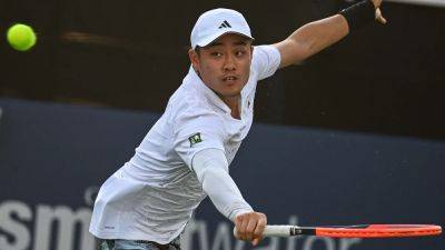 Corentin Moutet - Taylor Fritz - China's Wu Collapses While Leading ATP Washington Opener - sports.ndtv.com - France - Usa - China - Washington - Japan - state Indiana