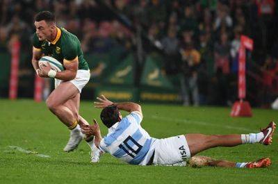 Jesse Kriel - Centres of attention: Fine Kriel shift proves Boks' mix-and-match issues aren't in midfield - news24.com - France - Argentina - South Africa - Japan - county Ellis - county Park