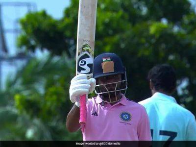 Prabhsimran Singh - Mayank Markande, Himanshu Rana Shine As North Zone Crush North East Zone In Deodhar Trophy - sports.ndtv.com - India