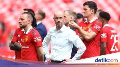 Rasmus Hojlund - Ten Hag Sebut MU Belum Layak Jadi Pesaing Titel Juara - sport.detik.com