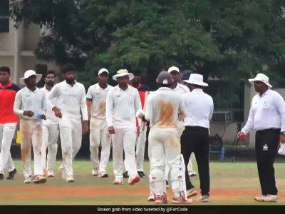 Watch: Ex-CSK Batter Fumes At Umpire, Fielder After Controversial Dismissal In Club Match - sports.ndtv.com - Australia - India