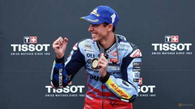 Alex Marquez - Gresini extend Ducati deal, confirm Alex Marquez for 2024 - channelnewsasia.com - Britain - Spain - Italy - Argentina