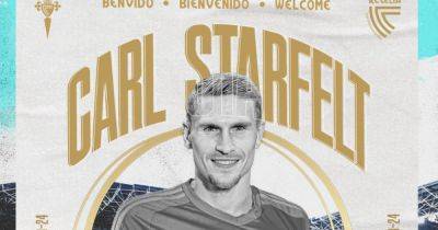 Carl Starfelt seals Celtic transfer exit as Swede joins Celta Vigo on four-year deal