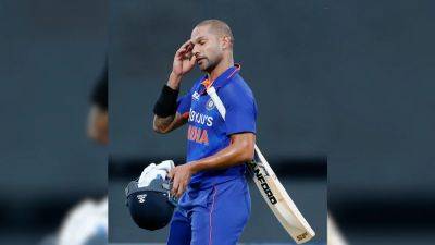 "When My Name Was Not There...": 'Shocked' Shikhar Dhawan Breaks Silence On Indian Cricket Team Snub For Asian Games