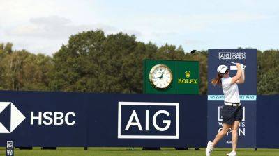 Steady start from Leona Maguire leaves her three shots behind the leaders at the AIG Women's Open