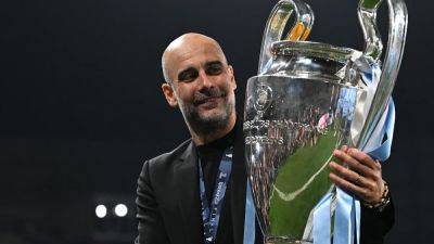 Pep Guardiola Says Manchester City Treble 'Once In A Lifetime' Feat