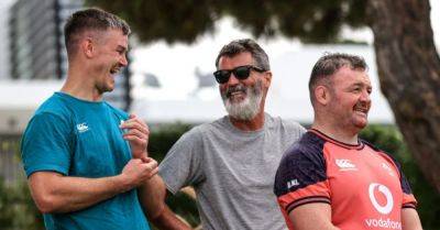 Cian Healy says Roy Keane did not address Ireland squad during training visit