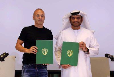 Andres Iniesta determined to have major impact on Emirates Club and UAE football