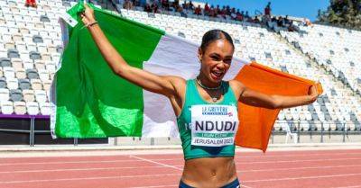 Elizabeth Ndudi wins long jump gold for Ireland at European Under-20s