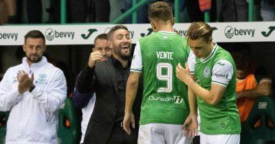 Lee Johnson admits Hibs punter STICK for Luzern team selection as Dylan Vente revels in 'crazy' debut glory