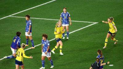 Eden Park - Sweden hold off Japan fightback to reach Women's World Cup semis - channelnewsasia.com - Sweden - Spain - Usa - Japan