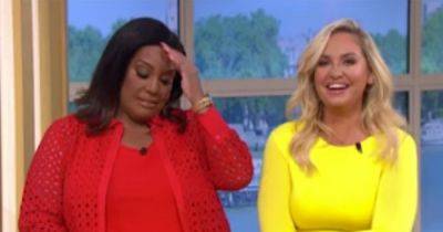 Alison Hammond 'so sorry' as she's 'called out' by This Morning guest before asking Josie Gibson 'you alright?'